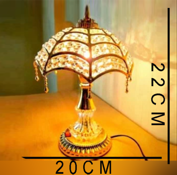Elegant Crystal Umbrella Lamp – A Touch of Luxury and Light - Image 2